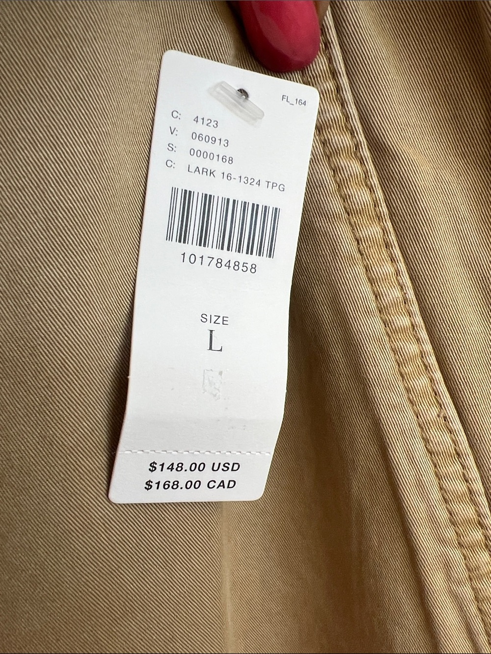 Anthropologie Pilcro Drawstring
Wide Leg Pants Khaki Tan Sz L NWT summer relax - Picture 7 of 9